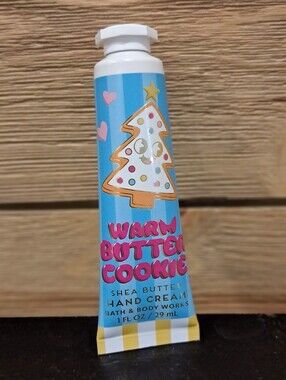 New Bath & Body Works Travel Size Warm Butter Cookie Shea Butter Hand Cream